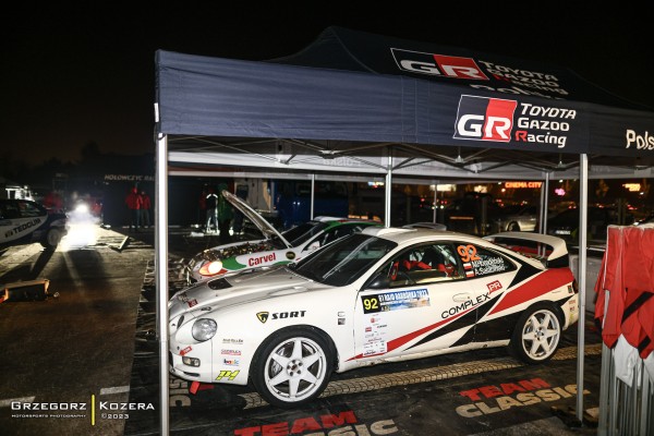 Michał Horodeński / Arkadiusz Sałaciński - Toyota Celica GT-Four ST205 - 61. Rajd Barbórka 2023