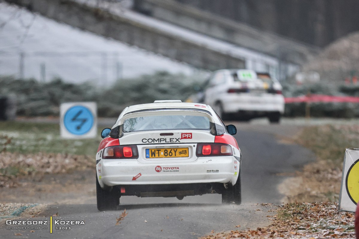 Michał Horodeński / Arkadiusz Sałaciński - Toyota Celica GT-Four ST205 - 61. Rajd Barbórka 2023