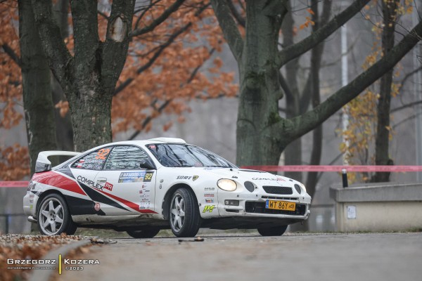 Michał Horodeński / Arkadiusz Sałaciński - Toyota Celica GT-Four ST205 - 61. Rajd Barbórka 2023