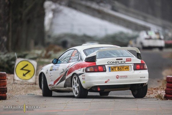 Michał Horodeński / Arkadiusz Sałaciński - Toyota Celica GT-Four ST205 - 61. Rajd Barbórka 2023