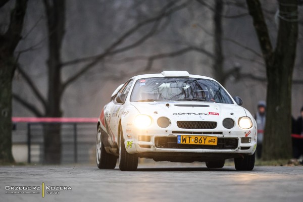 Michał Horodeński / Arkadiusz Sałaciński - Toyota Celica GT-Four ST205 - 61. Rajd Barbórka 2023