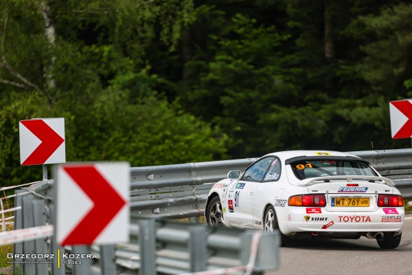 Katarzyna Smółka - Toyota Celica GT TRC - GSMP Limanowa 2023