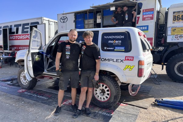 TOYOTA TEAM CLASSIC Michał Horodeński Arkadiusz Sałaciński Toyota Land Cruiser HDJ80 3. Etap Rajd Dakar Classic 2024