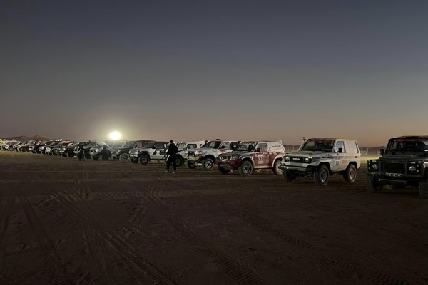 TOYOTA TEAM CLASSIC Michał Horodeński Arkadiusz Sałaciński Toyota Land Cruiser HDJ80 3. Etap Rajd Dakar Classic 2024