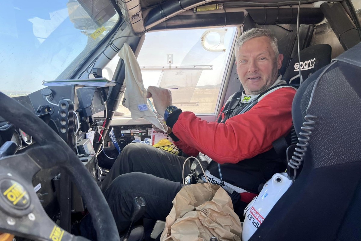 TOYOTA TEAM CLASSIC Michał Horodeński Arkadiusz Sałaciński Toyota Land Cruiser HDJ80 3. Etap Rajd Dakar Classic 2024