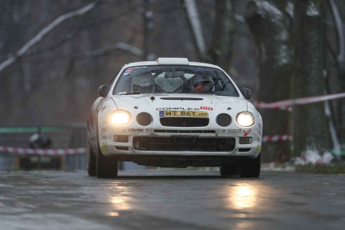 Załoga Michał Horodeński / Arkadiusz Sałaciński - Toyota Celica GT-Four ST205 - 60. Rajd Barbórka 2022