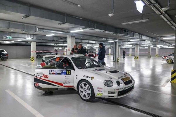 Załoga Michał Horodeński / Arkadiusz Sałaciński - Toyota Celica GT-Four ST205 - 60. Rajd Barbórka 2022