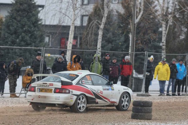 Załoga Michał Horodeński / Arkadiusz Sałaciński - Toyota Celica GT-Four ST205 - 60. Rajd Barbórka 2022
