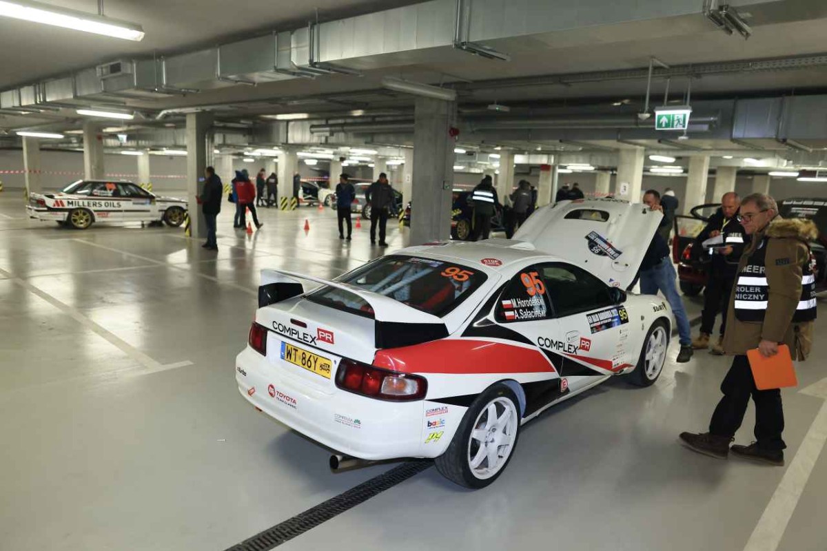 Załoga Michał Horodeński / Arkadiusz Sałaciński - Toyota Celica GT-Four ST205 - 60. Rajd Barbórka 2022