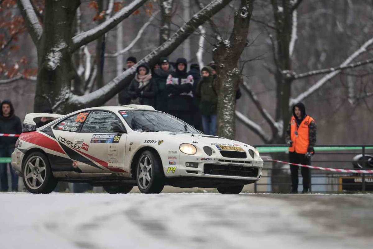 Załoga Michał Horodeński / Arkadiusz Sałaciński - Toyota Celica GT-Four ST205 - 60. Rajd Barbórka 2022