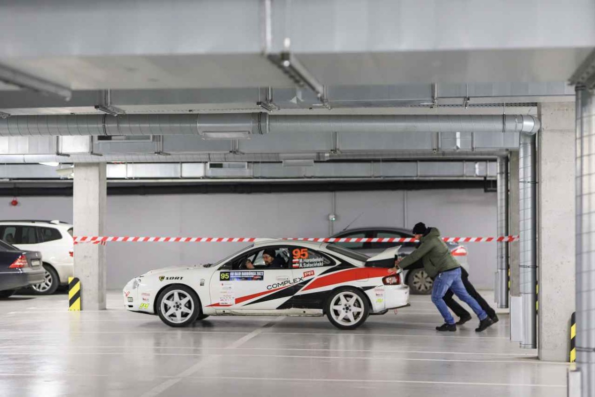 Załoga Michał Horodeński / Arkadiusz Sałaciński - Toyota Celica GT-Four ST205 - 60. Rajd Barbórka 2022