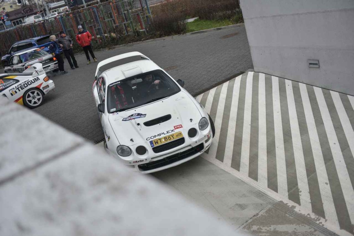 Załoga Michał Horodeński / Arkadiusz Sałaciński - Toyota Celica GT-Four ST205 - 60. Rajd Barbórka 2022