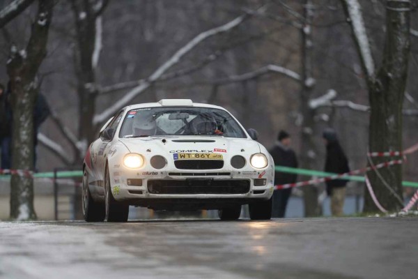 Załoga Michał Horodeński / Arkadiusz Sałaciński - Toyota Celica GT-Four ST205 - 60. Rajd Barbórka 2022