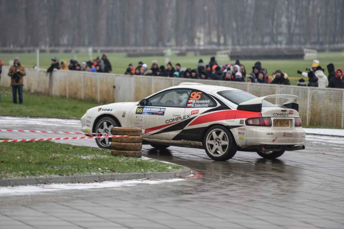 Załoga Michał Horodeński / Arkadiusz Sałaciński - Toyota Celica GT-Four ST205 - 60. Rajd Barbórka 2022