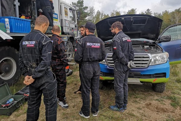 Trening TOYOTA - Solter Motorsport przed Wysoka Grzęda Baja Drawsko Pomorskie 2020