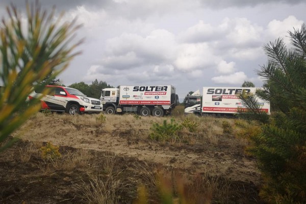 Trening TOYOTA - Solter Motorsport przed Wysoka Grzęda Baja Drawsko Pomorskie 2020