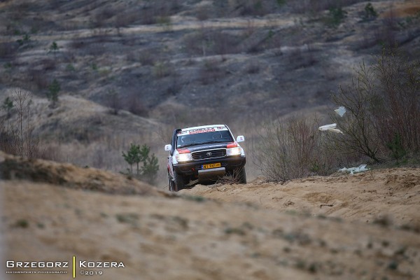 Wysoka Grzęda Baja Drawsko Pomorskie 2019 - załoga Horodeński / Wasik - Toyota Land Cruiser HDJ100 T2