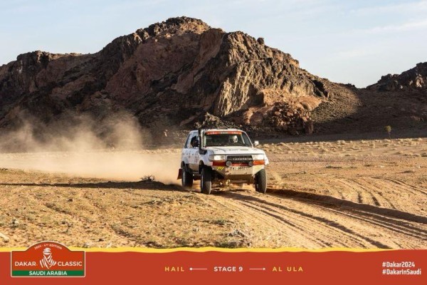 TOYOTA TEAM CLASSIC Michał Horodeński Arkadiusz Sałaciński Toyota Land Cruiser HDJ80 10. Etap Rajd Dakar Classic 2024