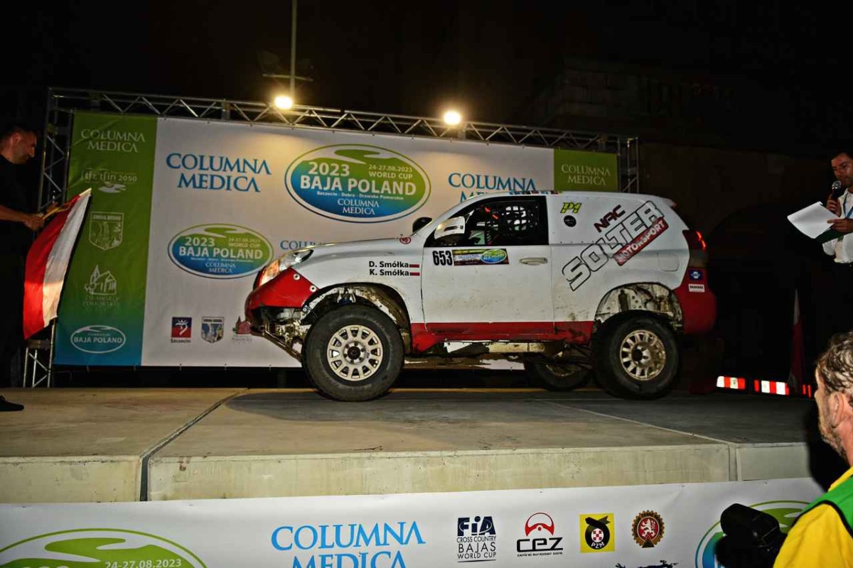 Dawid Smółka / Katarzyna Smółka - Toyota Land Cruiser KDJ155 - Columna Medica Baja Poland 2023