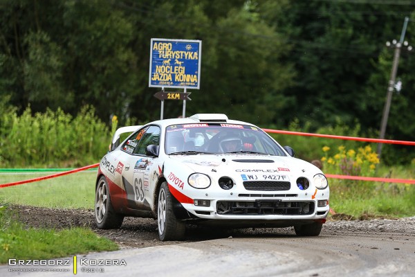 27. Rajd Rzeszowski - załoga Horodeński / Sałaciński - Toyota Celica GT-Four ST205