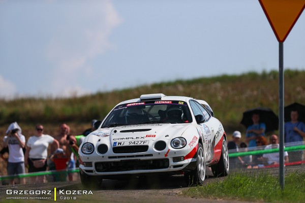 27. Rajd Rzeszowski - załoga Horodeński / Sałaciński - Toyota Celica GT-Four ST205