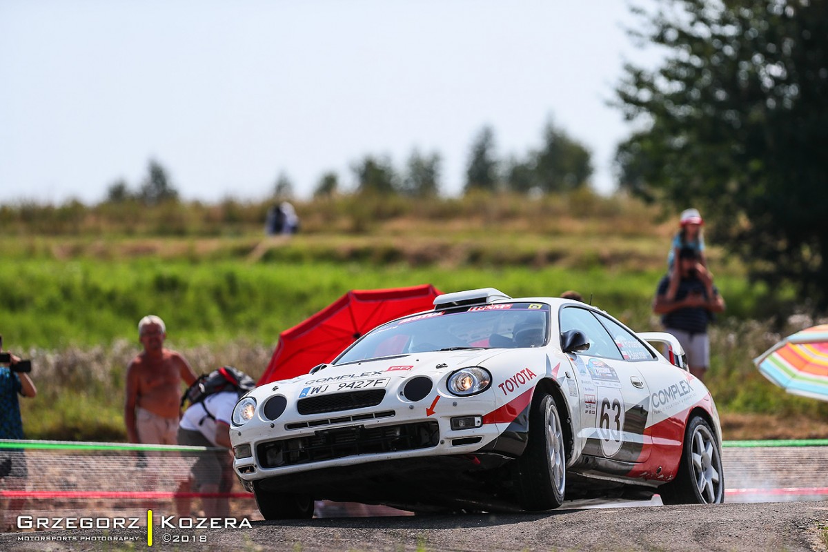 27. Rajd Rzeszowski - załoga Horodeński / Sałaciński - Toyota Celica GT-Four ST205