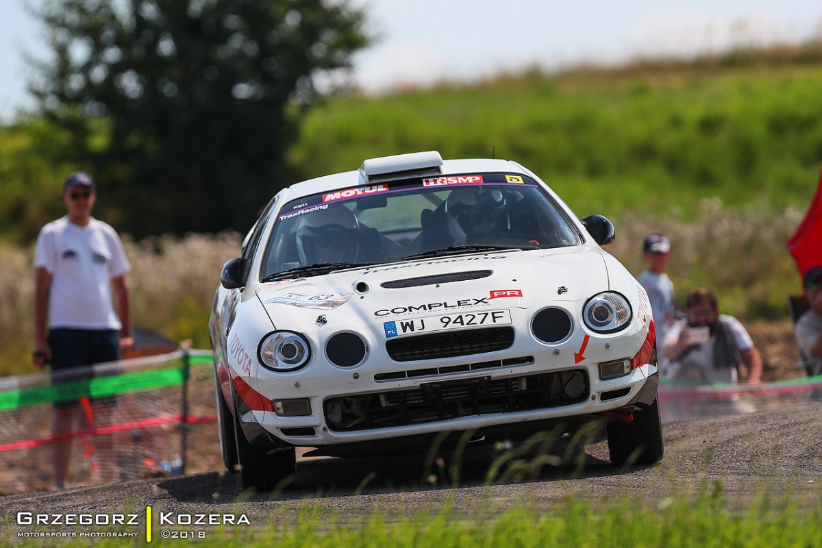 27. Rajd Rzeszowski - załoga Horodeński / Sałaciński - Toyota Celica GT-Four ST205