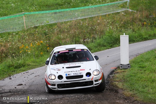 27. Rajd Rzeszowski - załoga Horodeński / Sałaciński - Toyota Celica GT-Four ST205
