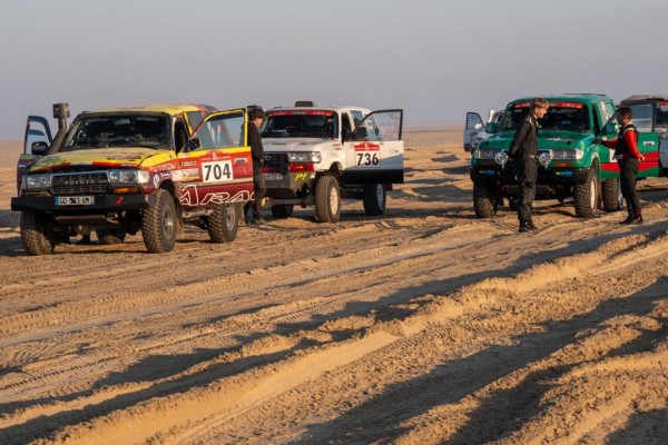 TOYOTA TEAM CLASSIC Michał Horodeński Arkadiusz Sałaciński Toyota Land Cruiser HDJ80 6. Etap 48H Chrono Rajd Dakar Classic 2024