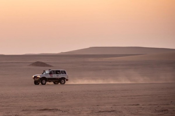 TOYOTA TEAM CLASSIC Michał Horodeński Arkadiusz Sałaciński Toyota Land Cruiser HDJ80 6. Etap 48H Chrono Rajd Dakar Classic 2024