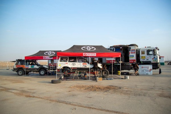 TOYOTA TEAM CLASSIC Michał Horodeński Arkadiusz Sałaciński Toyota Land Cruiser HDJ80 6. Etap 48H Chrono Rajd Dakar Classic 2024