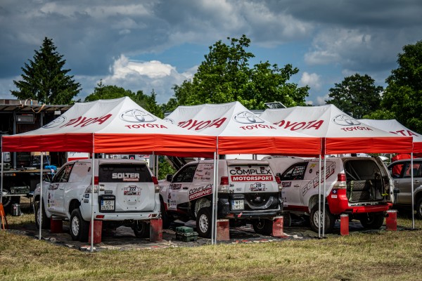 Baja Wysoka Grzęda 2021 - załoga Horodeński / Michalski - Toyota Land Cruiser KDJ155 T2