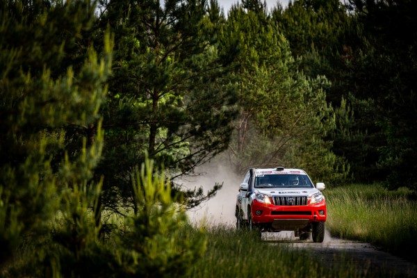 Baja Wysoka Grzęda 2021 - załoga Horodeński / Michalski - Toyota Land Cruiser KDJ155 T2