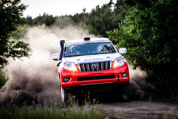 Baja Wysoka Grzęda 2021 - załoga Horodeński / Michalski - Toyota Land Cruiser KDJ155 T2