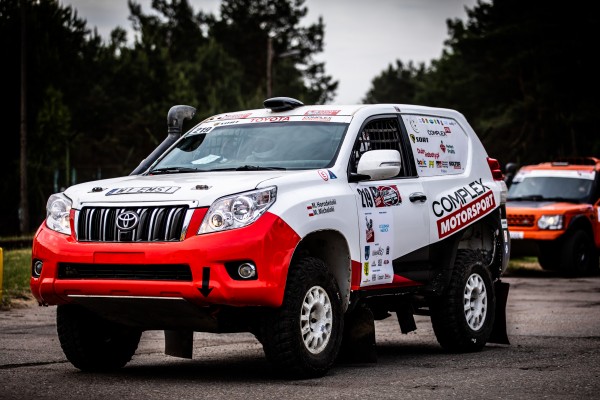 Baja Wysoka Grzęda 2021 - załoga Horodeński / Michalski - Toyota Land Cruiser KDJ155 T2