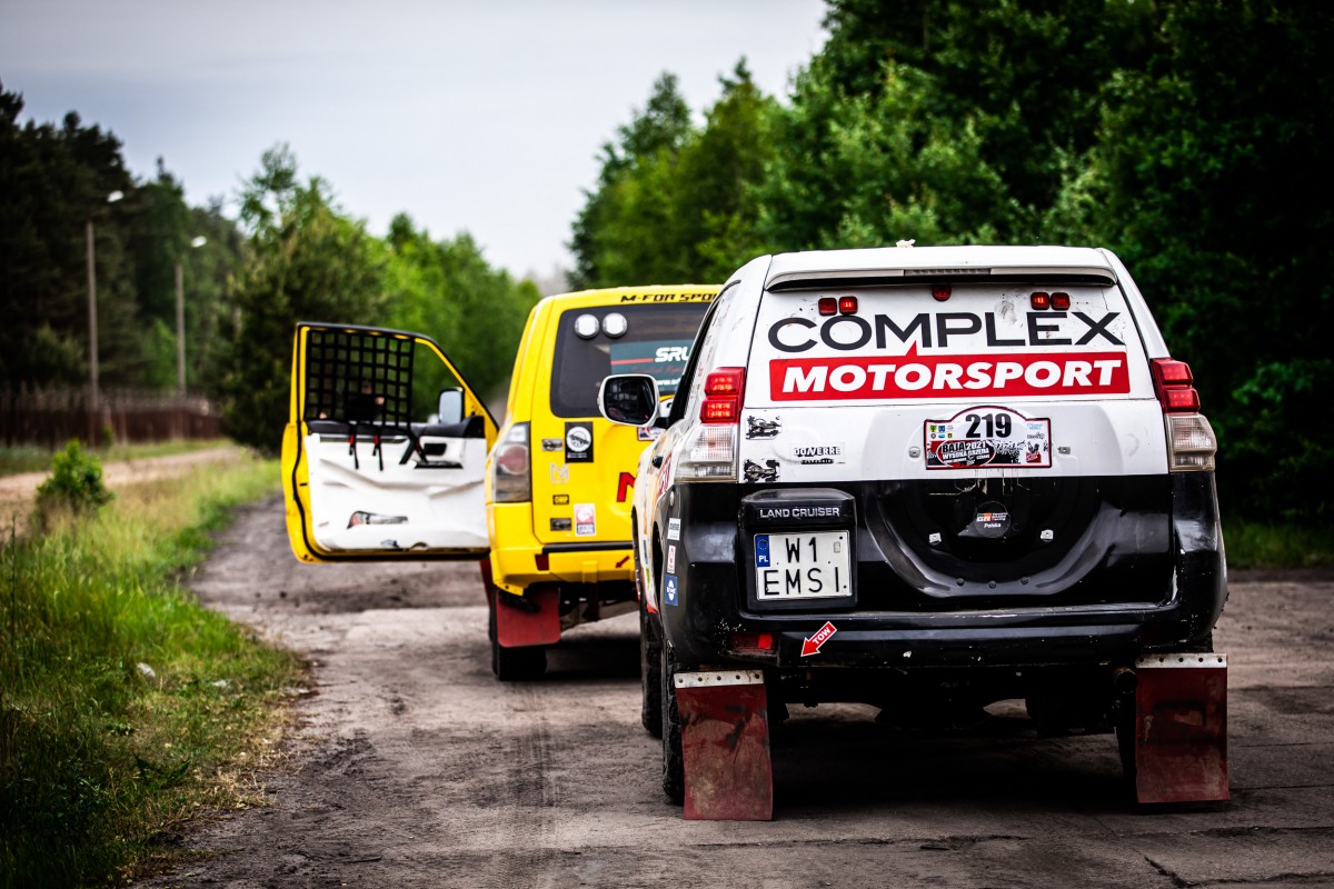 Baja Wysoka Grzęda 2021 - załoga Horodeński / Michalski - Toyota Land Cruiser KDJ155 T2
