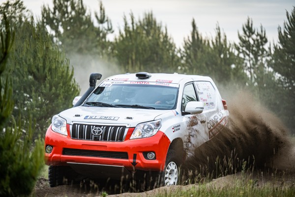 Baja Wysoka Grzęda 2021 - załoga Horodeński / Michalski - Toyota Land Cruiser KDJ155 T2