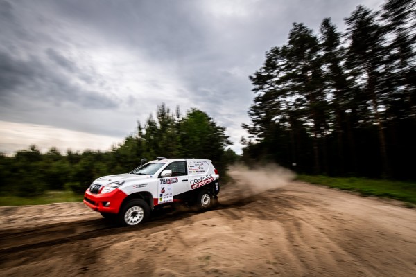 Baja Wysoka Grzęda 2021 - załoga Horodeński / Michalski - Toyota Land Cruiser KDJ155 T2