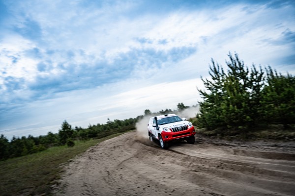 Baja Wysoka Grzęda 2021 - załoga Horodeński / Michalski - Toyota Land Cruiser KDJ155 T2