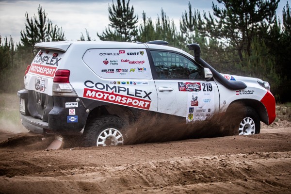Baja Wysoka Grzęda 2021 - załoga Horodeński / Michalski - Toyota Land Cruiser KDJ155 T2