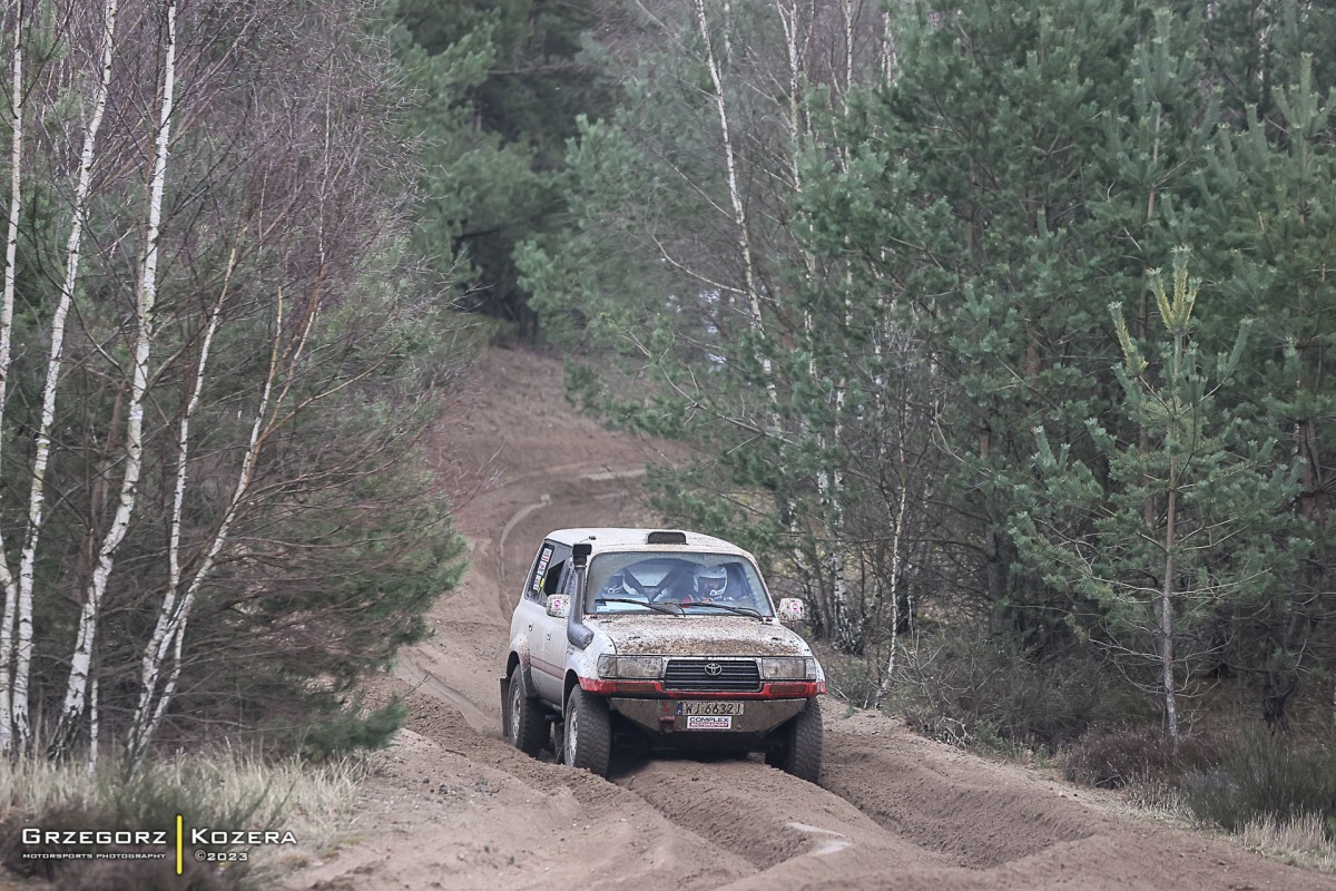 Zespół TOYOTA TEAM CLASSIC - załoga Michał Horodeński / Arkadiusz Sałaciński - Toyota Land Cruiser HDJ80 Classic