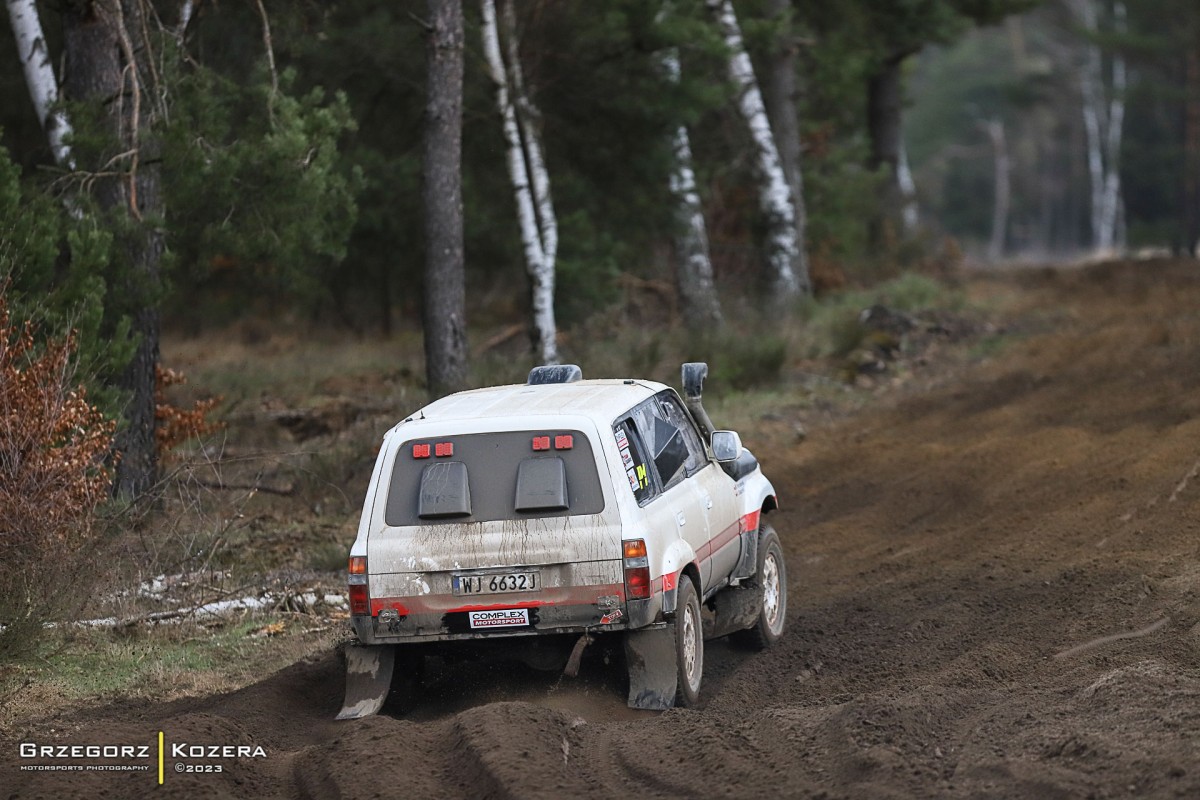Zespół TOYOTA TEAM CLASSIC - załoga Michał Horodeński / Arkadiusz Sałaciński - Toyota Land Cruiser HDJ80 Classic