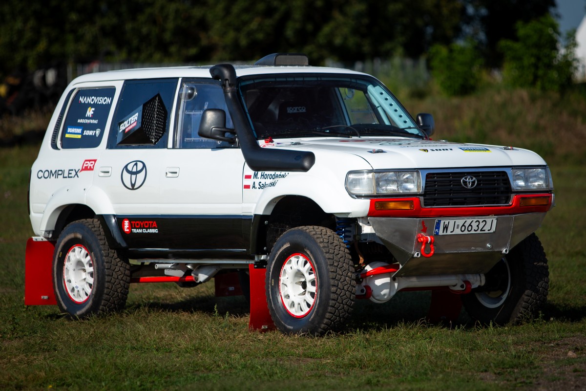 Michał Horodeński i Arkadiusz Sałaciński - Toyota Land Cruiser HDJ80 - TOYOTA TEAM CLASSIC