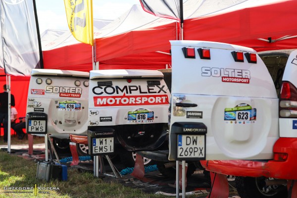 Wysoka Grzęda Baja Poland 2020 - załoga Horodeński / Sałaciński - Toyota Land Cruiser KDJ155 T2