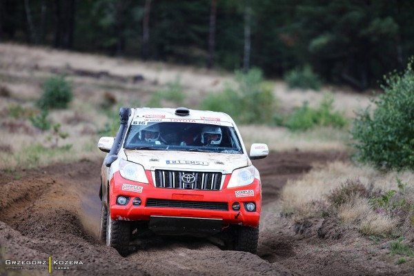 Wysoka Grzęda Baja Poland 2020 - załoga Horodeński / Sałaciński - Toyota Land Cruiser KDJ155 T2