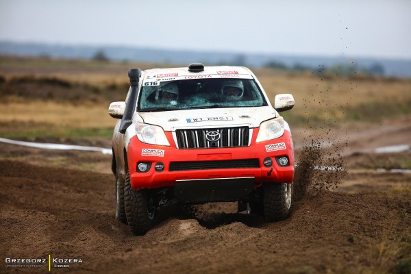 Wysoka Grzęda Baja Poland 2020 - załoga Horodeński / Sałaciński - Toyota Land Cruiser KDJ155 T2