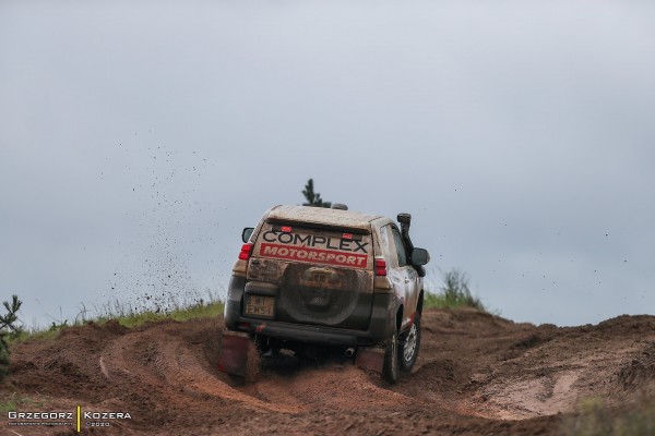 Wysoka Grzęda Baja Poland 2020 - załoga Horodeński / Sałaciński - Toyota Land Cruiser KDJ155 T2