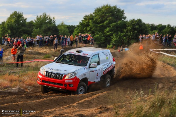 Wysoka Grzęda Baja Poland 2020 - załoga Horodeński / Sałaciński - Toyota Land Cruiser KDJ155 T2