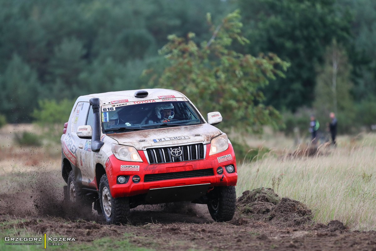 Wysoka Grzęda Baja Poland 2020 - załoga Horodeński / Sałaciński - Toyota Land Cruiser KDJ155 T2