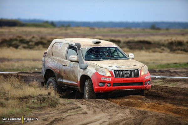 Wysoka Grzęda Baja Poland 2020 - załoga Horodeński / Sałaciński - Toyota Land Cruiser KDJ155 T2